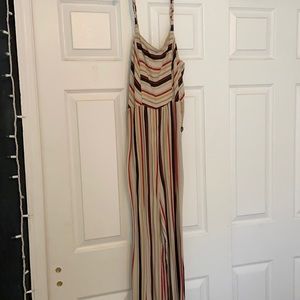 Striped Jumpsuit